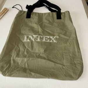 Olive Green Intex carry / Tote Bag